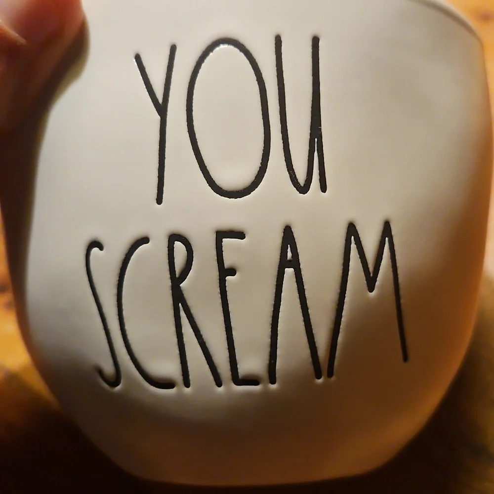 Rae Dunn I SCREAM, YOU SCREAM bowl set - Picture 3 of 6